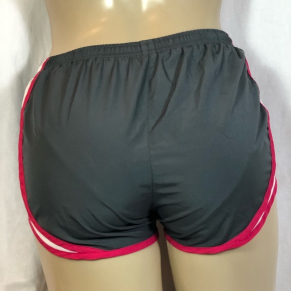 NIKE TEMPO RUNNING Shorts Grey/ Red size XS (0-2) - Picture 4 of 6